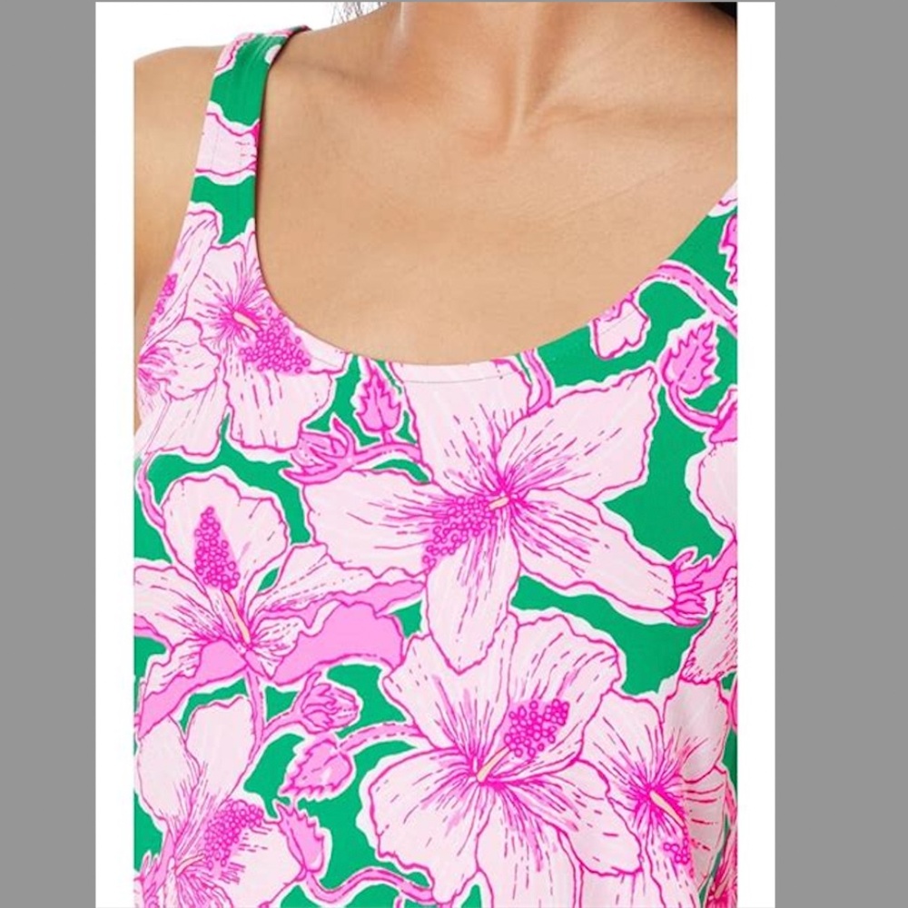 Lilly Pulitzer Pajamas Multi Palm Beach Coral - Picture 5 of 16